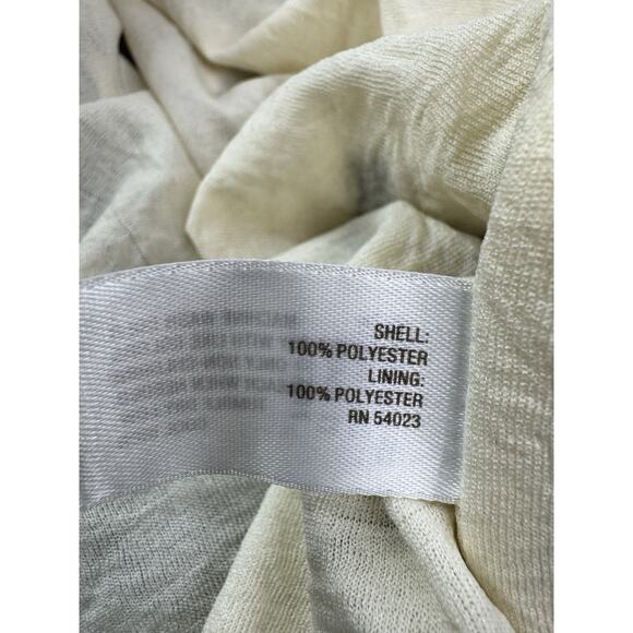 Old Navy Y2K Tiered Maxi Dress M Floral Black Cream Feminine Millennial Event - Picture 9 of 14